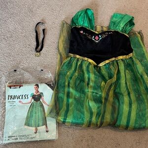 Disney Frozen Anna Princess Costume Adult Large